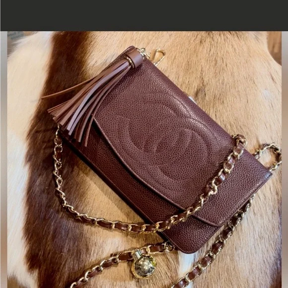 ✅SOLD✅CHANEL 🧡 TIRED OF BLACK❓GORG IN COGNAC🧡Mint 🧡BIG SAVINGS💰💰 - Picture 6 of 17